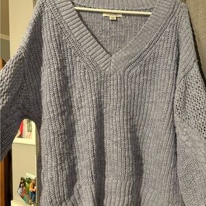 Cozy Knit V-Neck Sweater